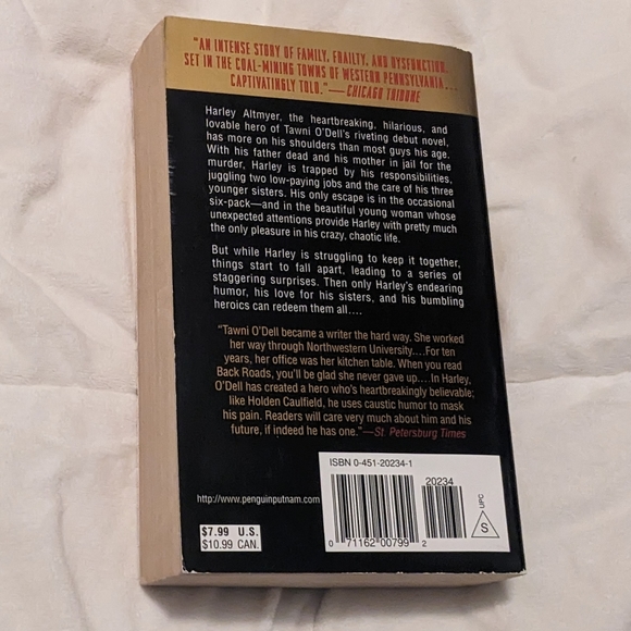 💥 Back Roads by Tawni O'Dell NY Times Bestseller - Picture 2 of 2